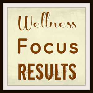 My Three Words for 2013 - Wellness Focus Results