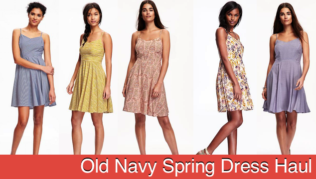 Old Navy Spring Dress Haul